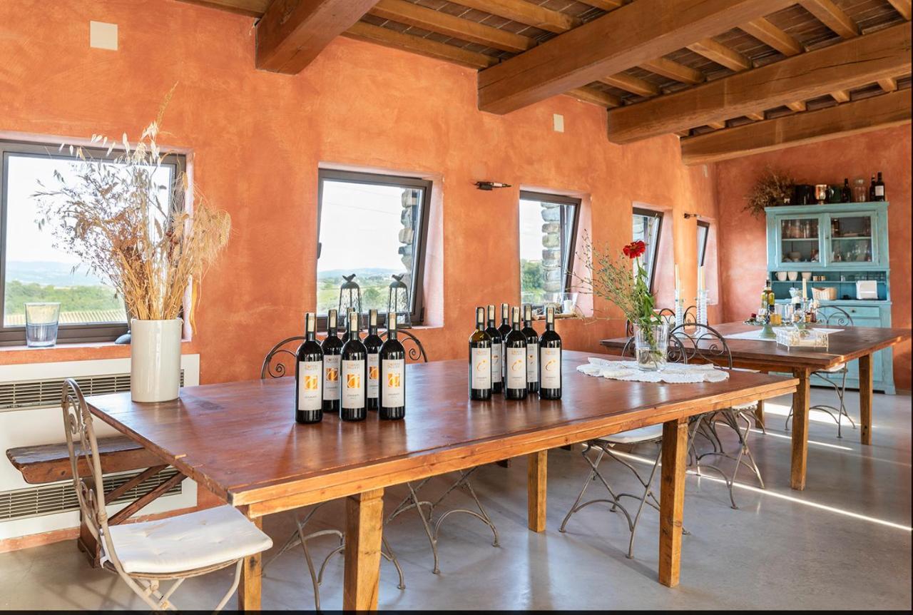Podere Paglieri Apartments Montespertoli Luaran gambar